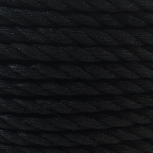 10mm Dip Dyed Cotton 3-Strand-Rope