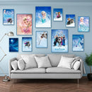 GobekUsa Disney Frozen Anna & Elsa Canvas Art