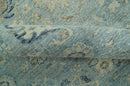 Distressed traditional And Beige Hand Knotted 10x14 Wool Area Rug