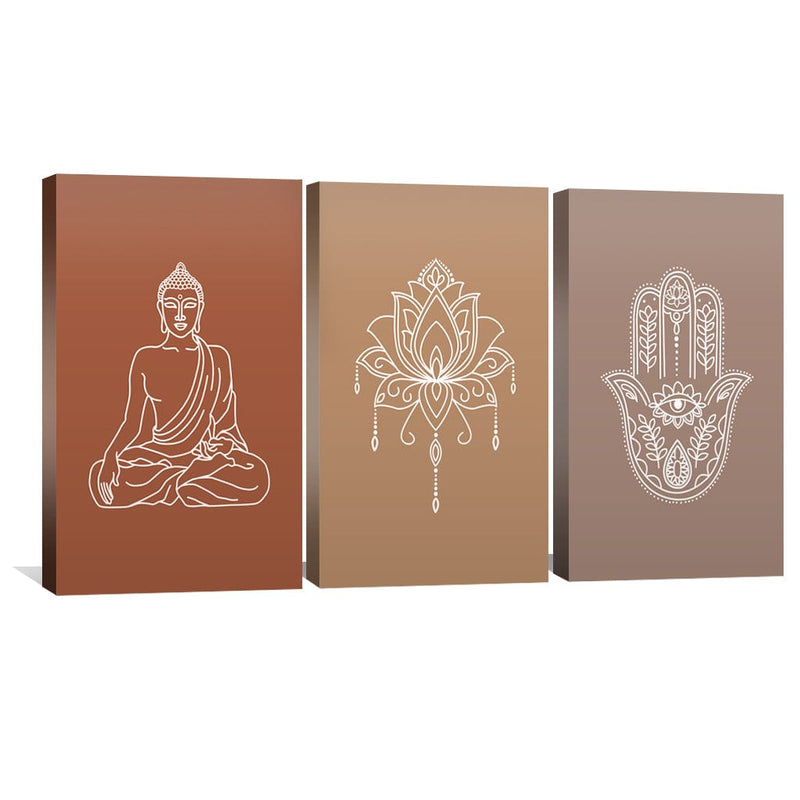 Divine Trio Canvas