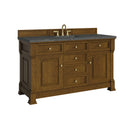 James Martin Brookfield 60" Single Bathroom Vanity, Honey Oak