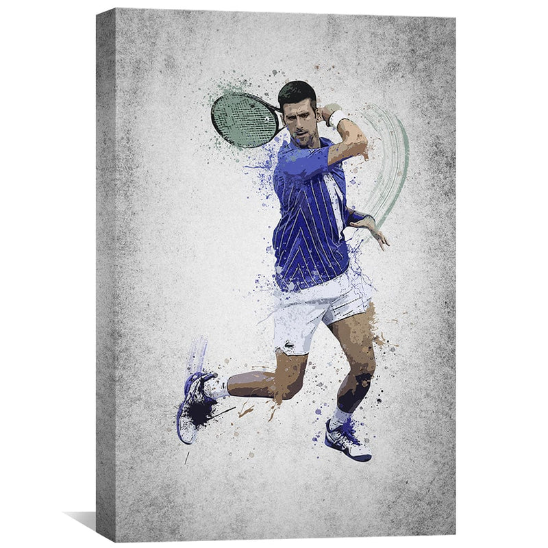 Djokovic in Grey Canvas