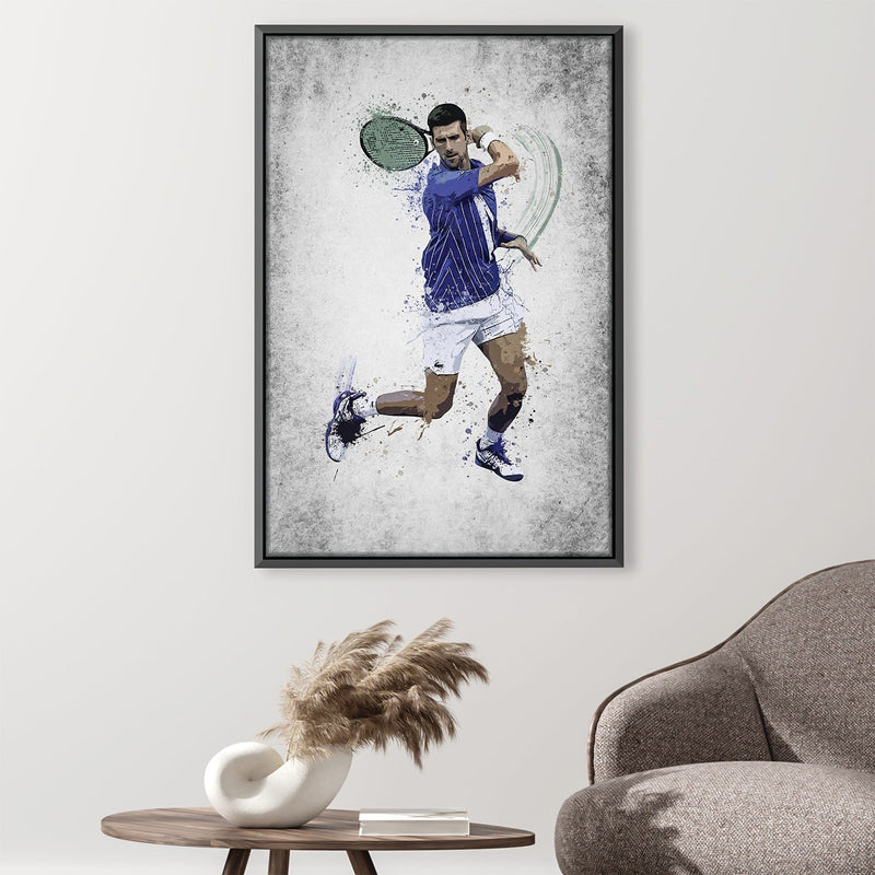 Djokovic in Grey Canvas