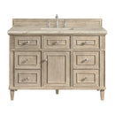 James Martin Lorelai 48" Single Bathroom Vanity, Whitewashed Oak