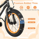 16-Inch Kids Bike Sport Bicycle for 4-7 Years Old with Adjustable Seat and Reflectors-16 inches