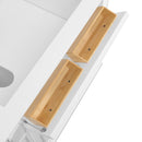 James Martin Lorelai 72" Double Bathroom Vanity, Bright White