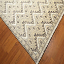 9' x 12' Hand knotted 100% Wool Oriental Area rug pile 9x12 Modern Beige