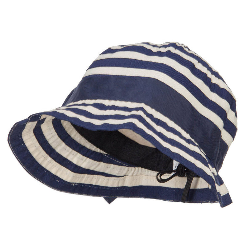 Girl's Spiral Design Bow Bucket Hat
