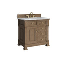James Martin Brookfield 36" Single Bathroom Vanity, Pecan