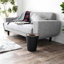 Trash Can - Round - Steel + Wood by Yamazaki Home