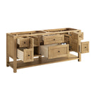 James Martin Breckenridge 72" Double Bathroom Vanity, Light Natural Oak