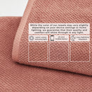 Cotton Textured Bath Towel Set - Acacia Collection by Great Bay Home