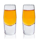 Raye Heavy Base Crystal Shot Glasses Set of 2