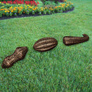 Antique Bronze Cast Aluminum Metal Garden Gator