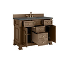 James Martin Brookfield 48" Single Bathroom Vanity, Pecan