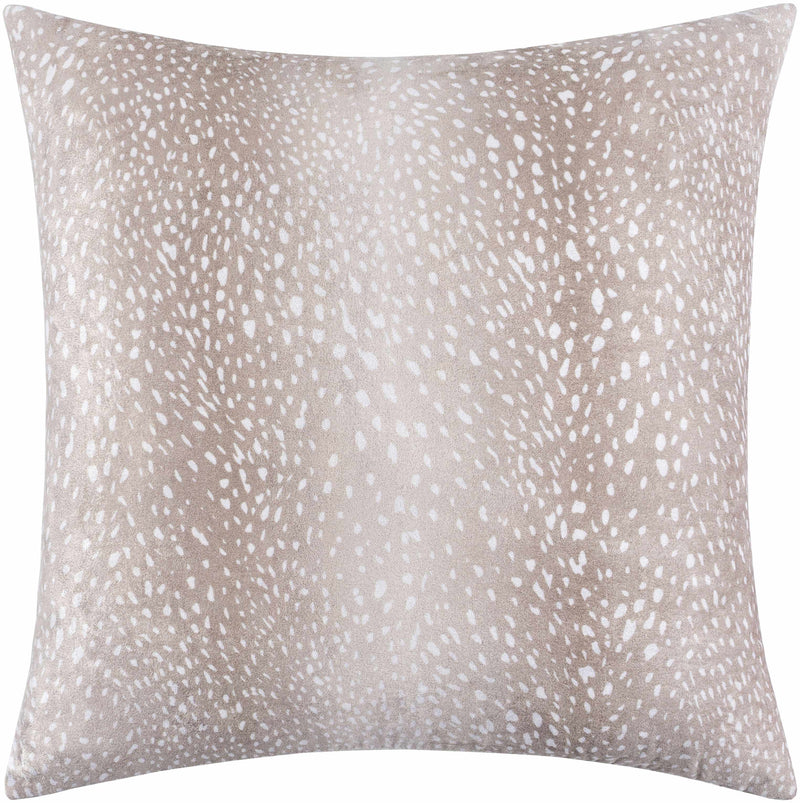 Wolfsbach Taupe Pillow Cover