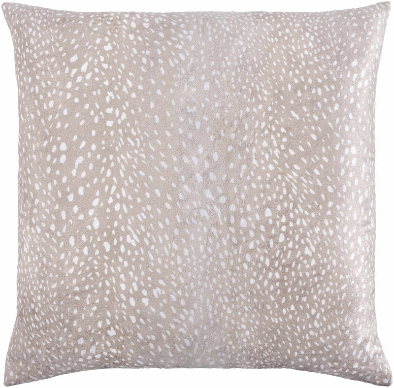 Wolfsbach Taupe Pillow Cover