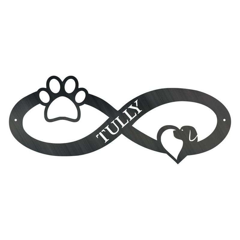 Infinity Paw Monogram