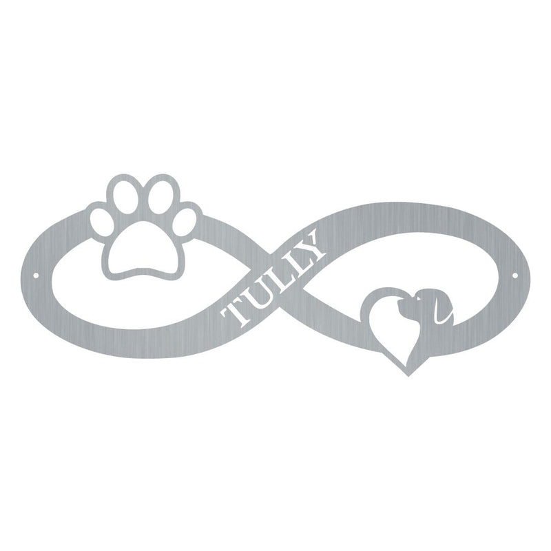 Infinity Paw Monogram