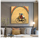 GobekUsa Dog Lover Nordic Canvas Wall Art