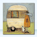 GobekUsa Dog Lover Nordic Canvas Wall Art