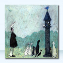 GobekUsa Dog Lover Nordic Canvas Wall Art