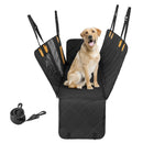 Dog Car Seat Cover Protector for Back Seat with Mesh Windows-Black by LJGDeals