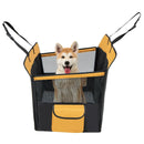 Dog Car Seat Cover with Mesh Window for Small and Medium Dogs-Black by LJGDeals