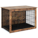 Dog Crate Furniture with Cushion and Double Doors for Small/Medium Dogs by LJGDeals