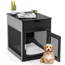 2-In-1 Dog House with Drawer and Wired Wireless Charging by LJGDeals