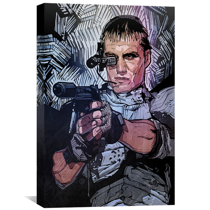 Sergeant Andrew Scott Canvas