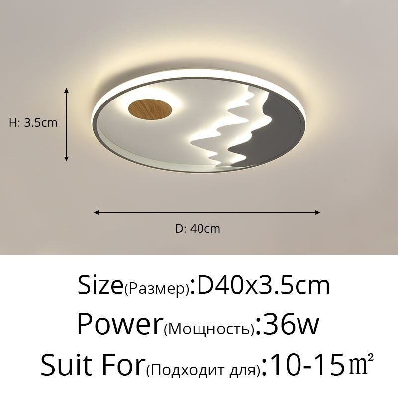 Dome Lamp In Round Bedroom, photo 7 of 10