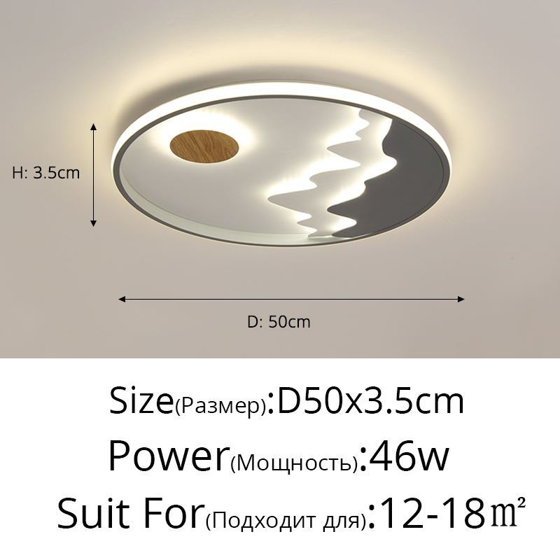 Dome Lamp In Round Bedroom, photo 8 of 10