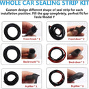 EPDM Door Seal Kit for Model Y | 8-Piece Full-Body | Noise Reduction | Weatherproof