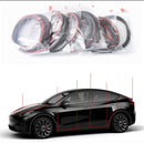 EPDM Door Seal Kit for Model Y | 8-Piece Full-Body | Noise Reduction | Weatherproof