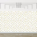 Circle Polka Dots Pattern Peel and Stick Wallpaper | Removable Wall Mural