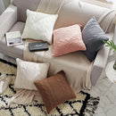 Double cable knit cushion cover set living room pillow case by Decorbites
