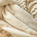 GobekUsa Double-Layer Lamb Plush Throw Blanket for Home and Travel