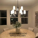 GobekUsa Double Layered Minimalist Wrought Iron Pendant Light