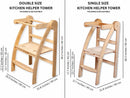 Double or Single Size Montessori Toddler Tower