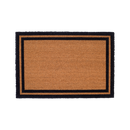 Double Black Border Coir Doormat