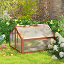 Double Box Garden Wooden Greenhouse by LJGDeals