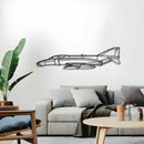Douglas F-4D Metal Aircraft Wall Art - NCP0271
