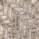 MSI Doverton Gray Reclaimed Clay Brick - Herringbone