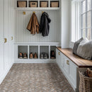 MSI Doverton Gray Reclaimed Clay Brick - Herringbone