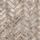 MSI Doverton Gray Reclaimed Clay Brick - Herringbone