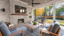 MSI Doverton Gray Reclaimed Clay Brick - Herringbone