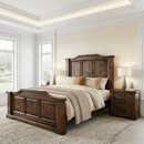 Lubbock Bed | Rustic Solid Wood Bed Frame