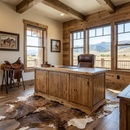 Taos Executive Rustic Desk