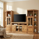 Santa Cruz Rustic Entertainment Center 3 Pcs